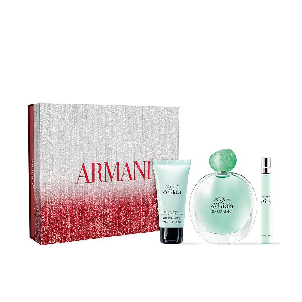 Giorgio Armani Acqua di Gioia Eau de Parfum Spray 3.4 oz / 100ml Gift Set – Women's Fragrance