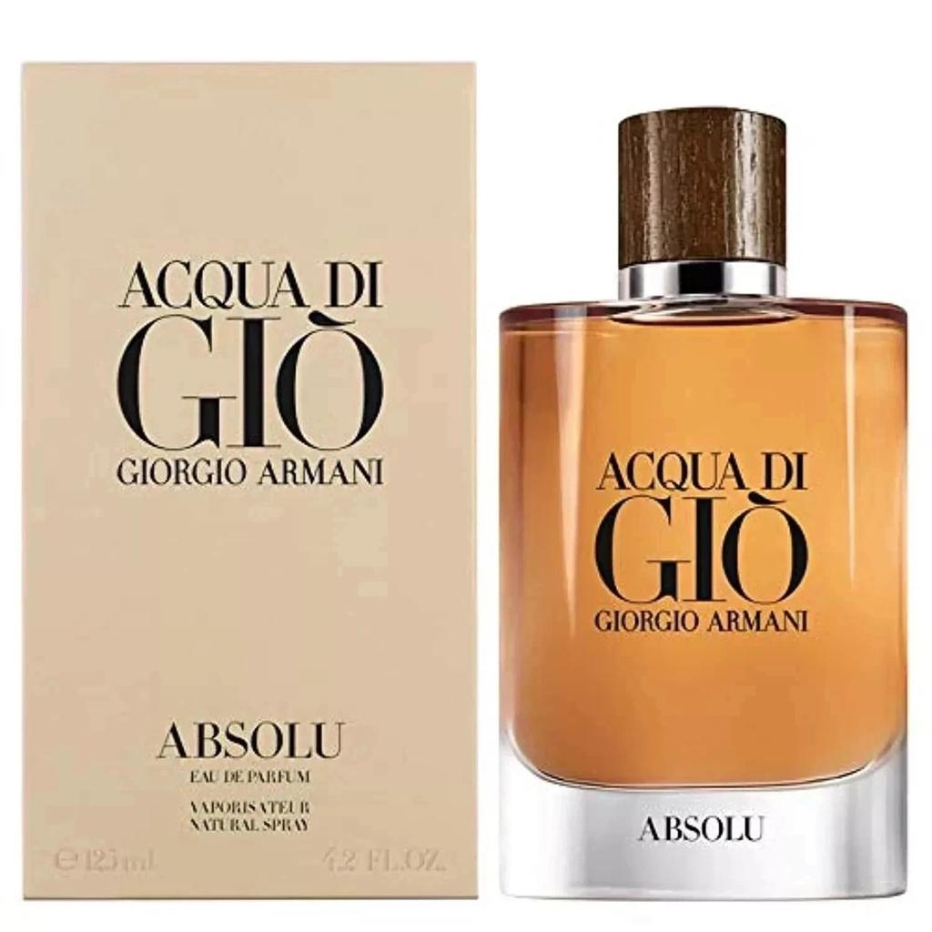 Giorgio Armani Acqua di Giò Absolu Eau de Parfum for Men 4.2 oz / 125ml – Luxury Fragrance
