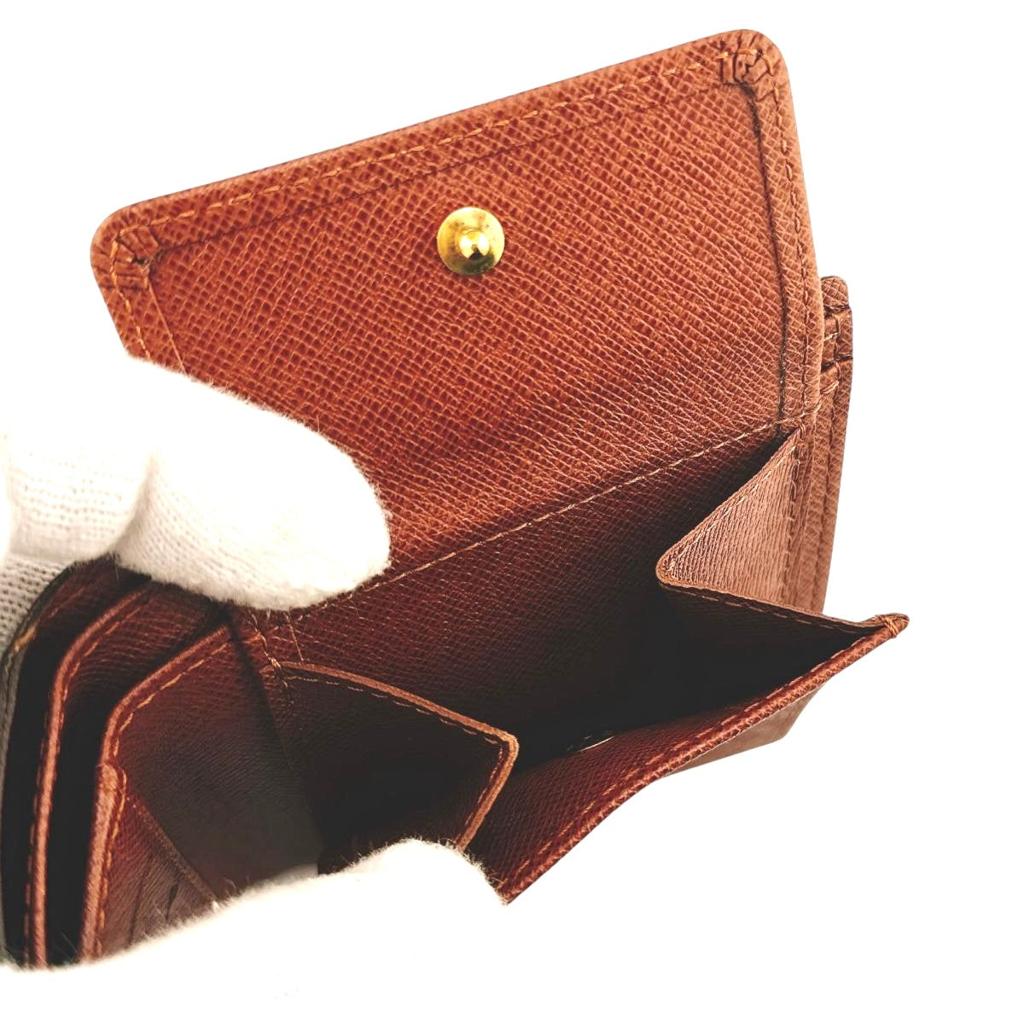 Louis Vuitton Monogram Marco M61675 Bi-Fold Wallet Brown Vintage