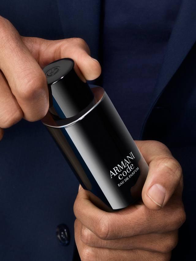 Giorgio Armani Code Eau de Toilette Spray 3.4 oz / 100ml Refillable Cologne for Men