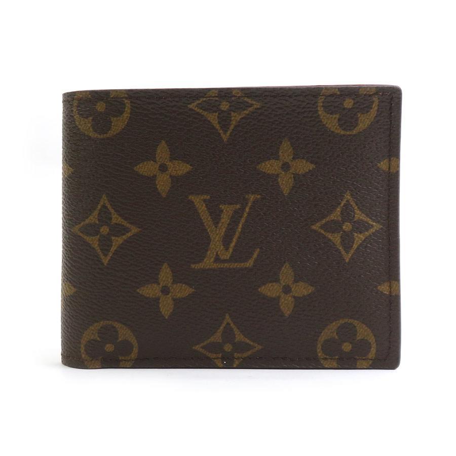 Louis Vuitton Monogram Marco M61675 Bi-Fold Wallet Brown Vintage