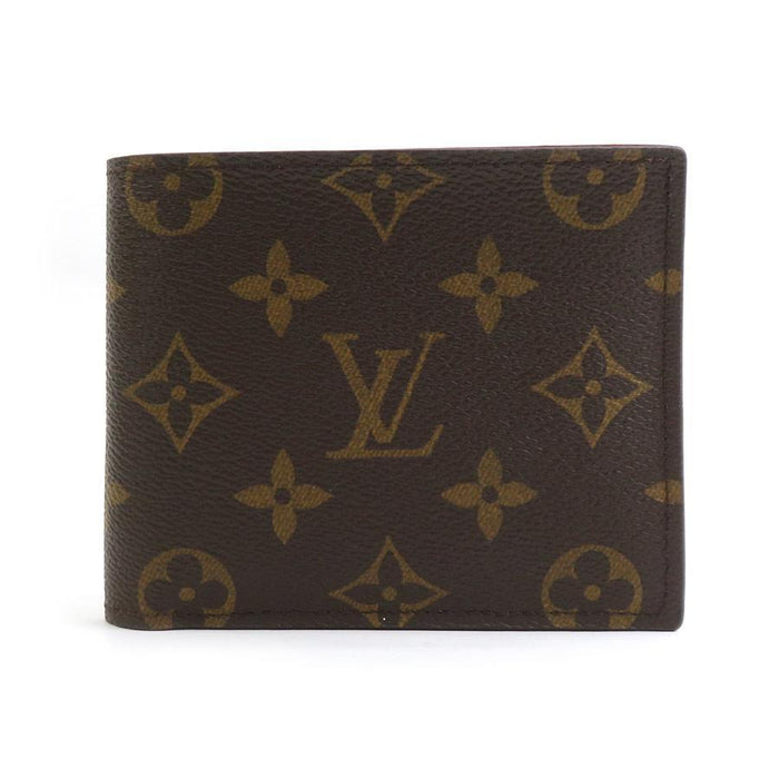 Louis Vuitton Monogram Marco M61675 Bi-Fold Wallet Brown Vintage
