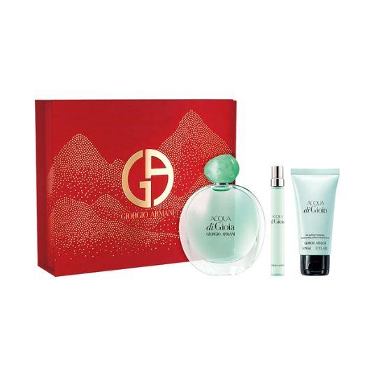 Giorgio Armani Acqua di Gioia Eau de Parfum Spray 3.4 oz / 100ml Gift Set – Women's Fragrance