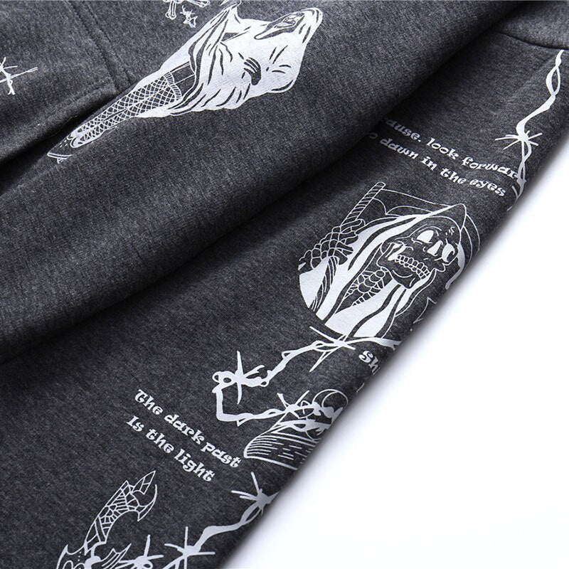 Cross Eyed Streetwear Graphic Hoodie