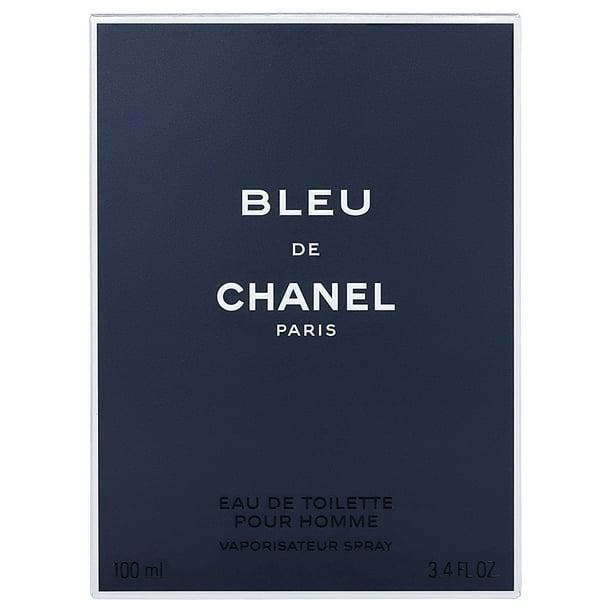 Bleu de Chanel Eau de Toilette Spray for Men 3.4 oz / 100ml – Luxury Designer Cologne