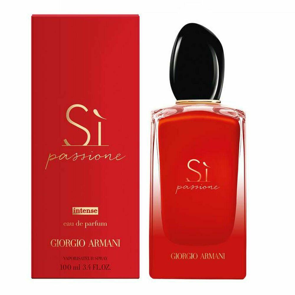 Giorgio Armani Sì Passione Intense Eau de Parfum for Women 3.4 oz / 100ml – Luxury Fragrance