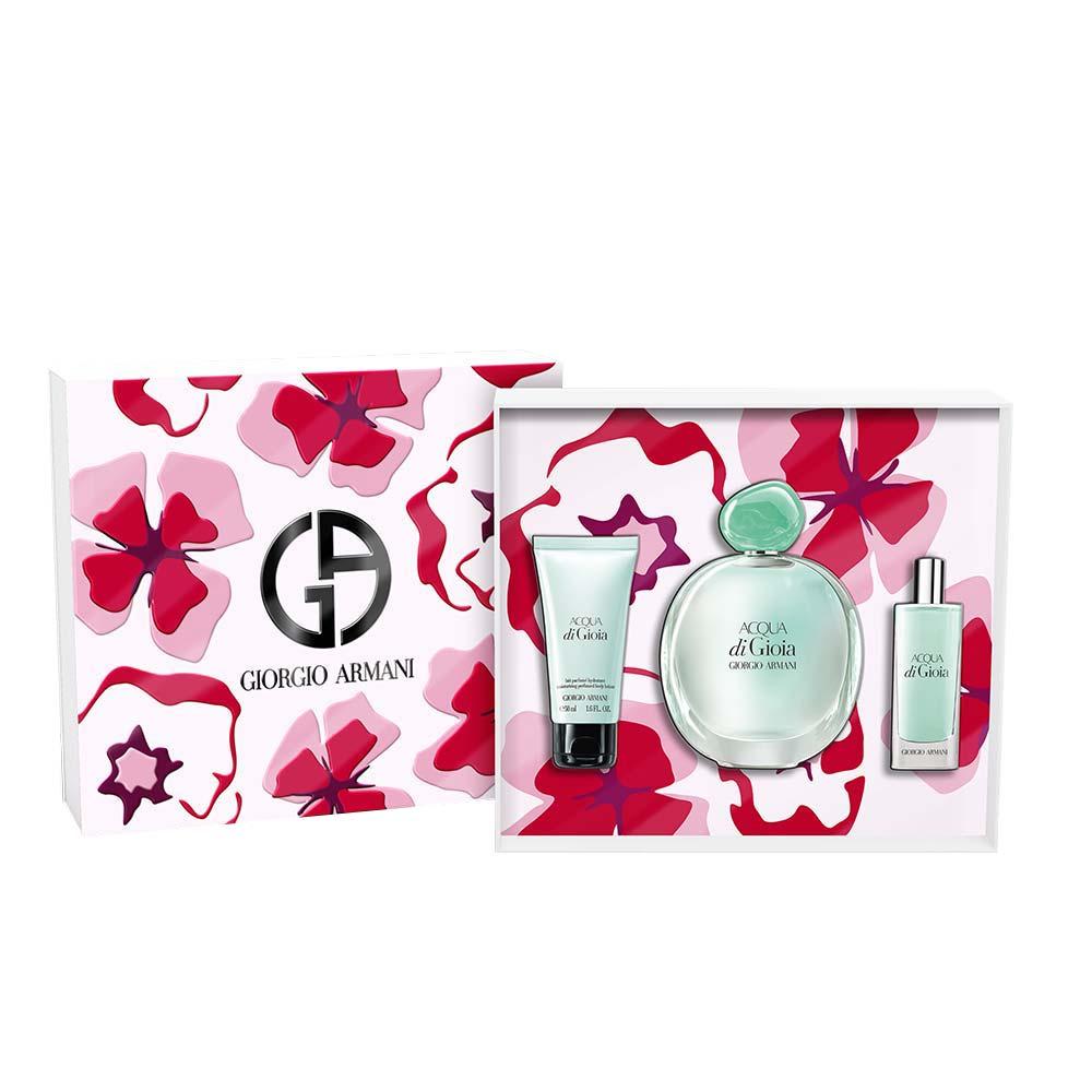 Giorgio Armani Acqua di Gioia Eau de Parfum Spray 3.4 oz / 100ml Gift Set – Women's Fragrance